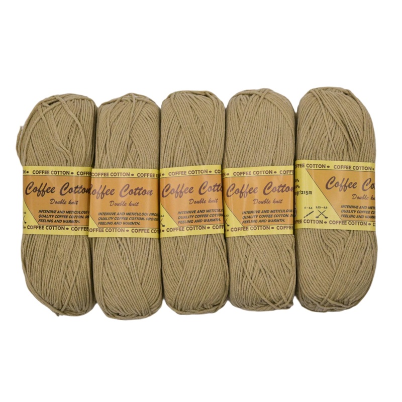 5pc 100g Coffee Cotton 1000000481433