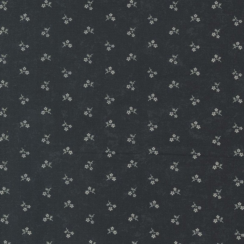 Blackbirds Nest – 59755-19 – Black – Petite Petals Ditsy