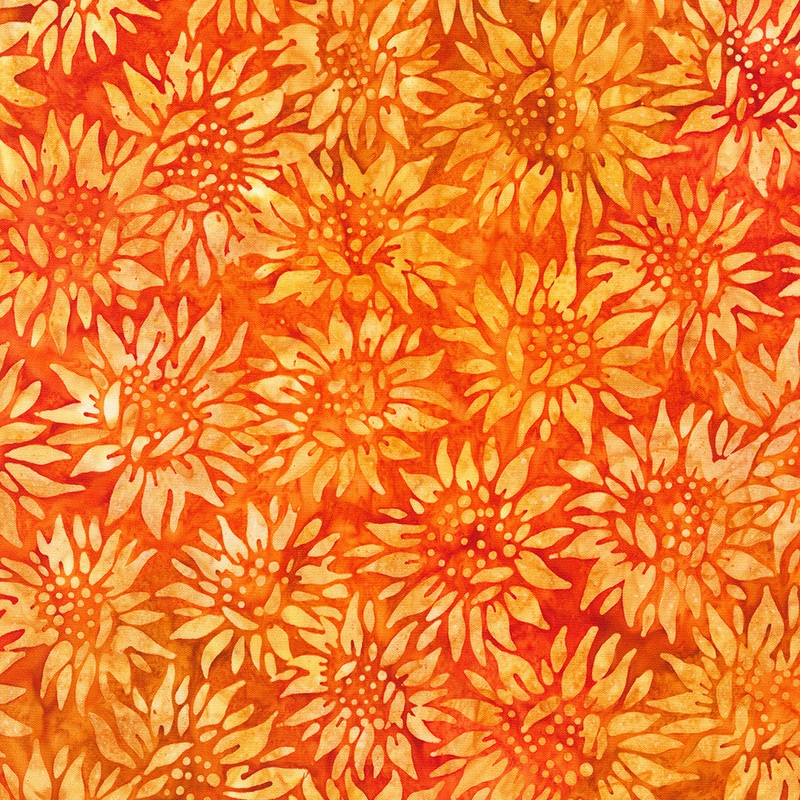 Fall Splendor Batiks AMD-22954-125 Sunflower