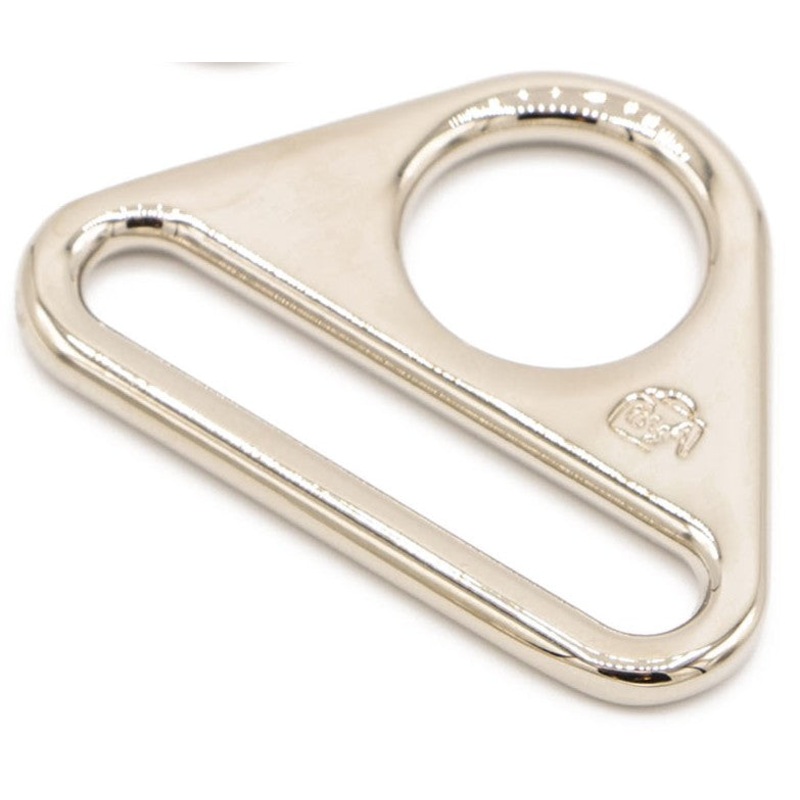 Hardware 1.5″ Triangle Ring–Nickel