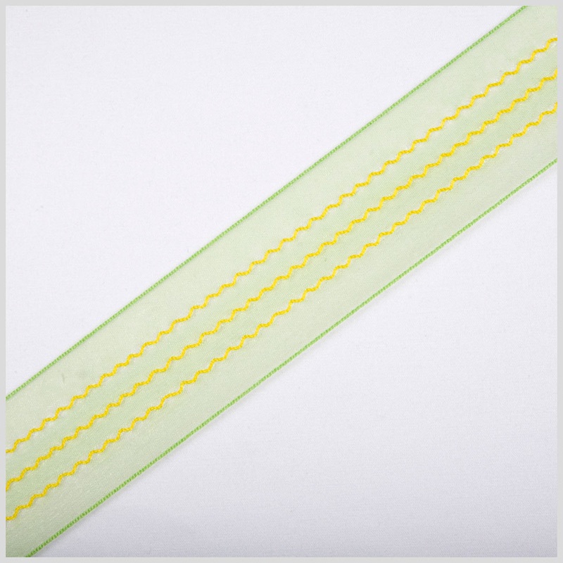 Lime Green Sheer Ribbon