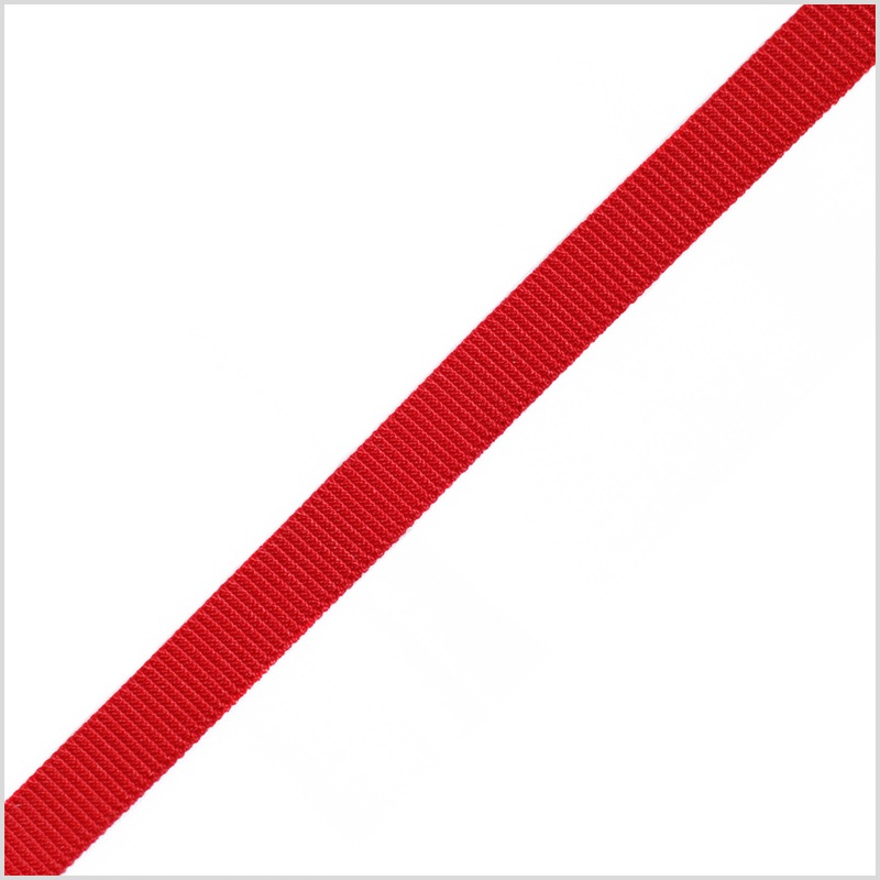 Red Stretch Grosgrain – 0.375″