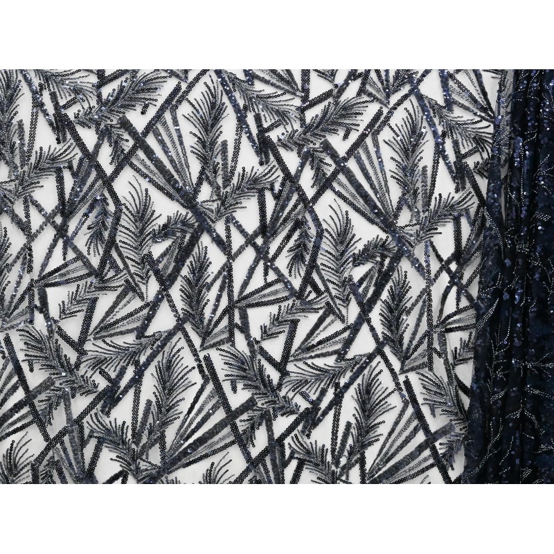 130cm Celestial Beaded Tulle BF715-3 BF715-3