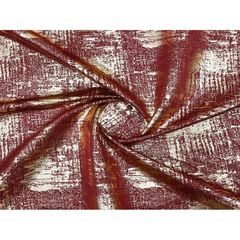 150cm Foil Print Duchess Satin DR2509-6 DR2509-6