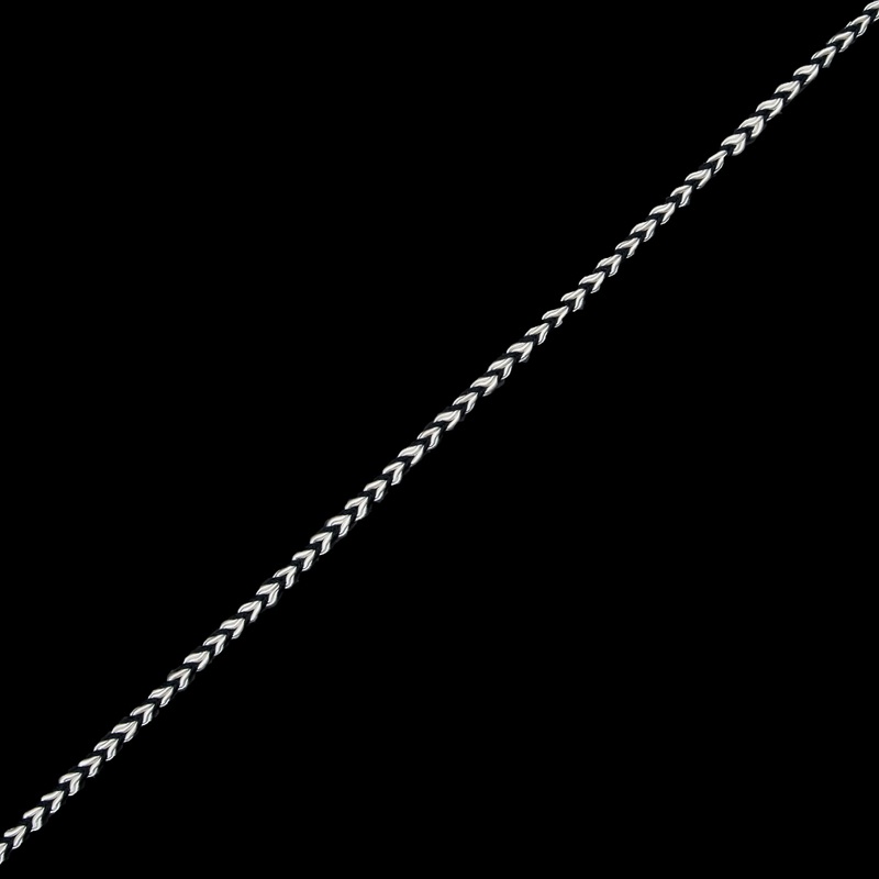 Black and White Two-Tone Braided Trim – 0.25″