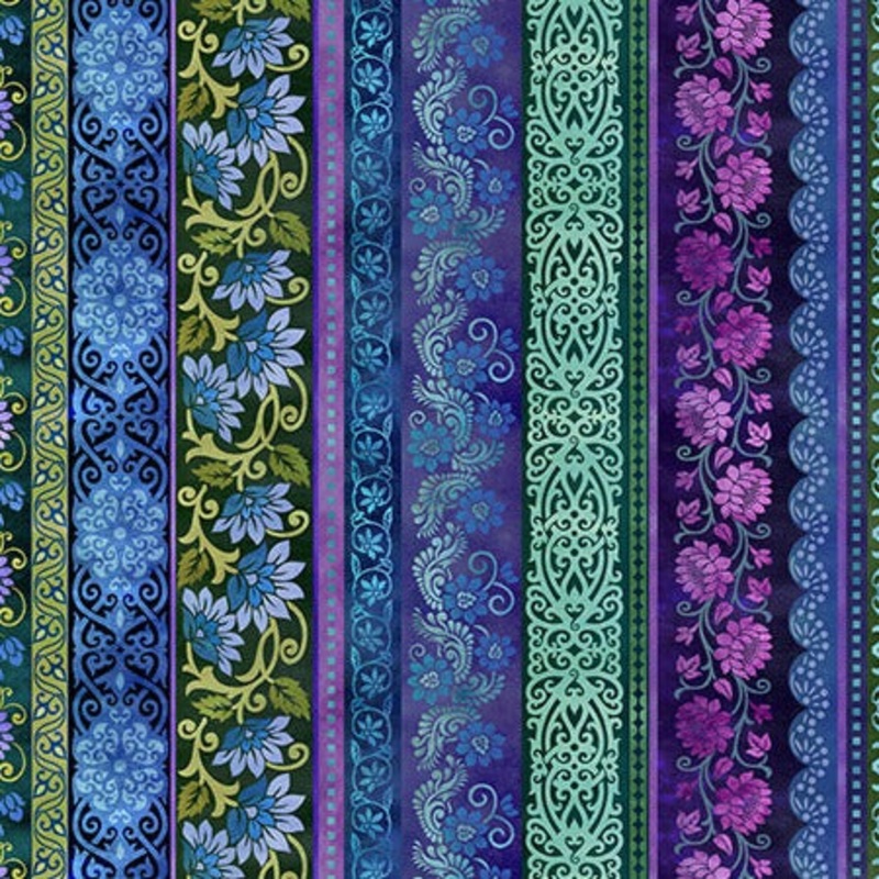 Counterpoint 2 / Main Stripe in Blue