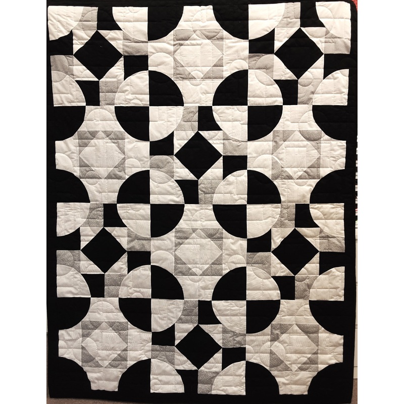 Monochromality Quilt Kit