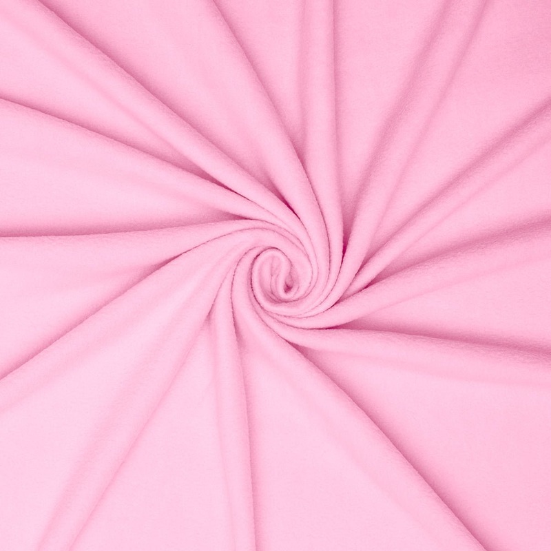 Plain Polar Fleece Baby Pink 150cm