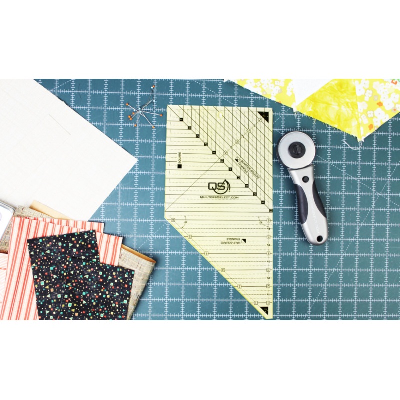Quilters Select Tri/Square 3 In 1 Combo Ruler