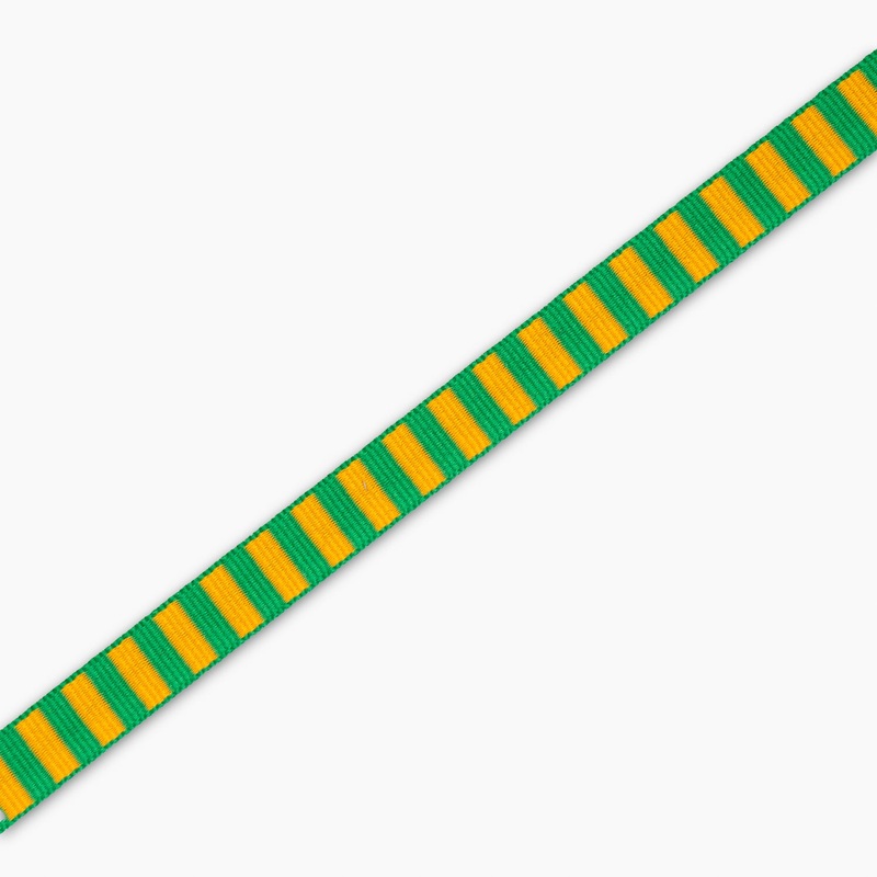 Blazer Braid – Emerald/Yellow