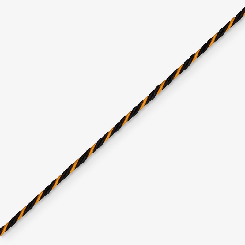 Blazer Cord – Black/Yellow Twist