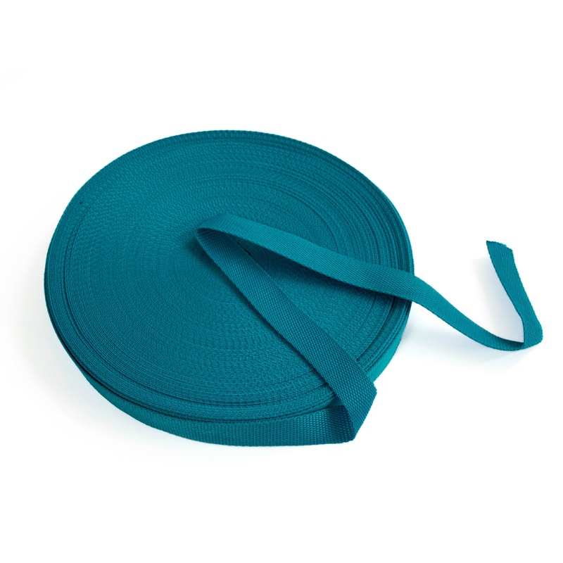 Polyprop Webbing Turquoise 19mm