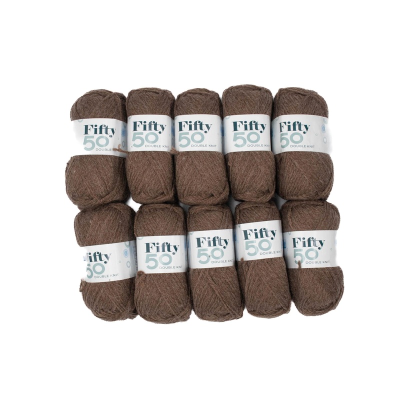 50g 10PC Fifty50 DK Mocha 1000000414158