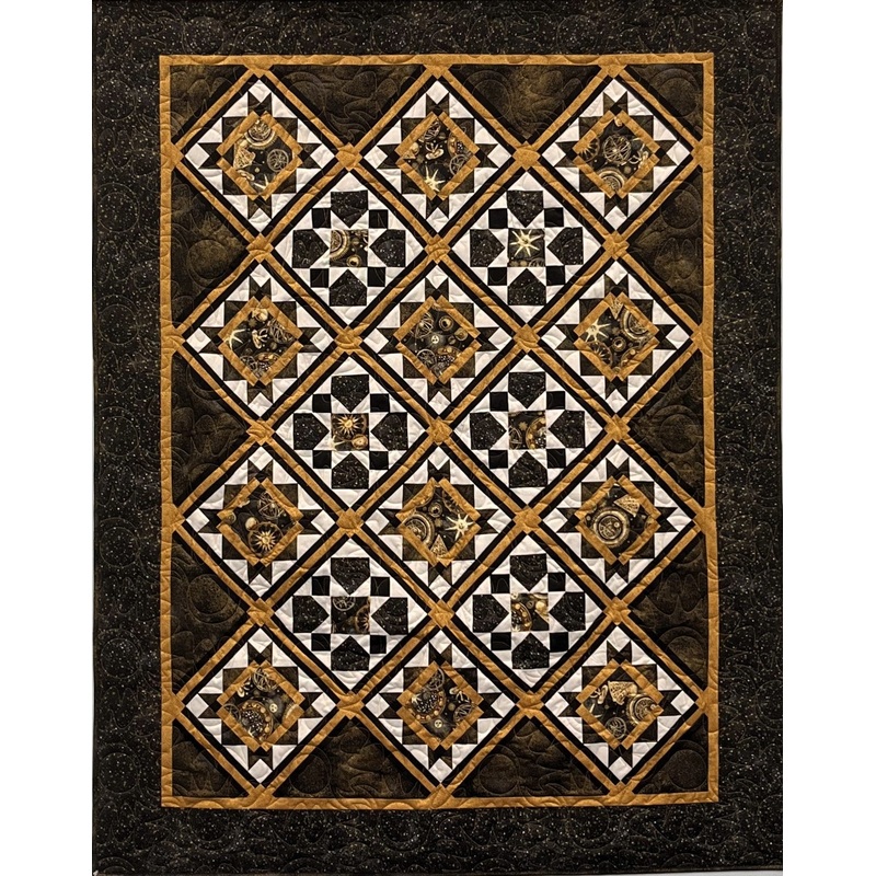 Cosmic Night Quilt Kit
