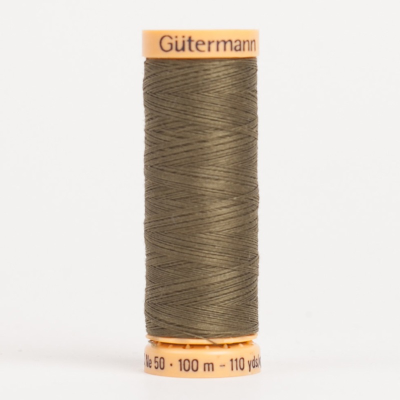 Gutermann Cotton Thread 100m – 8780 Olive Tree