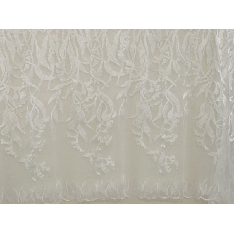 130cm Sara Embroidered Tulle BF486-2 BF486-2