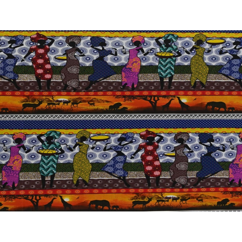 90cm Three Cats Printed Shwe Shwe DR799-820 DR799-820