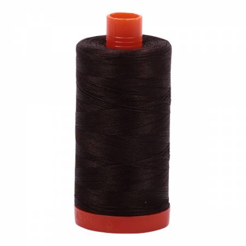 Aurifil 50 Weight Thread / Very Dark Bark