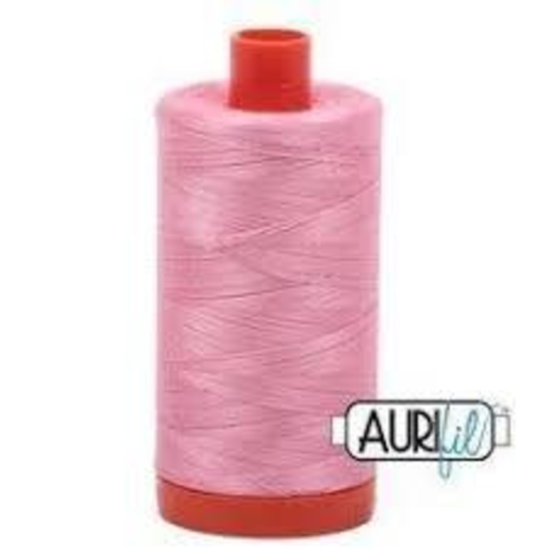 Aurifil 50wt – 2424 Bright Pink (1300m/1422 yards)