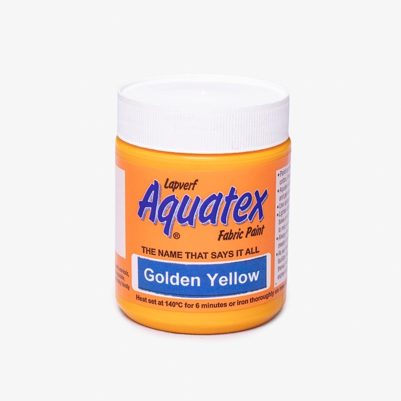 Fabric Paint Golden Yellow 100ml