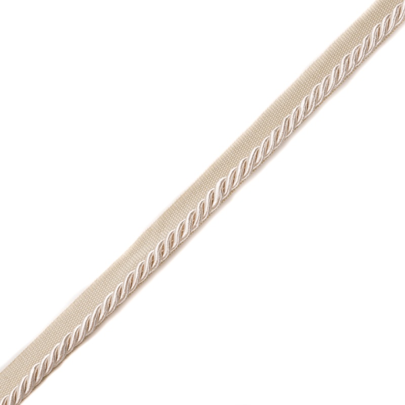 Ivory Cotton Blend Twisted Cord Trim – 0.25″