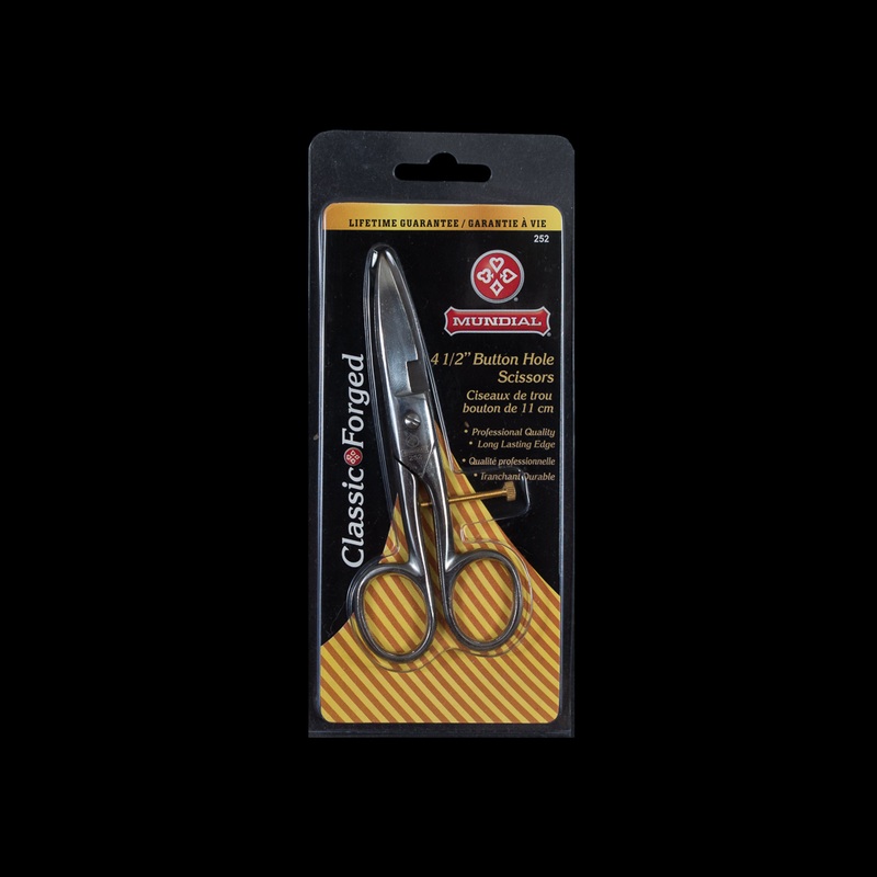 Mundial Buttonhole Scissors – 4.5″