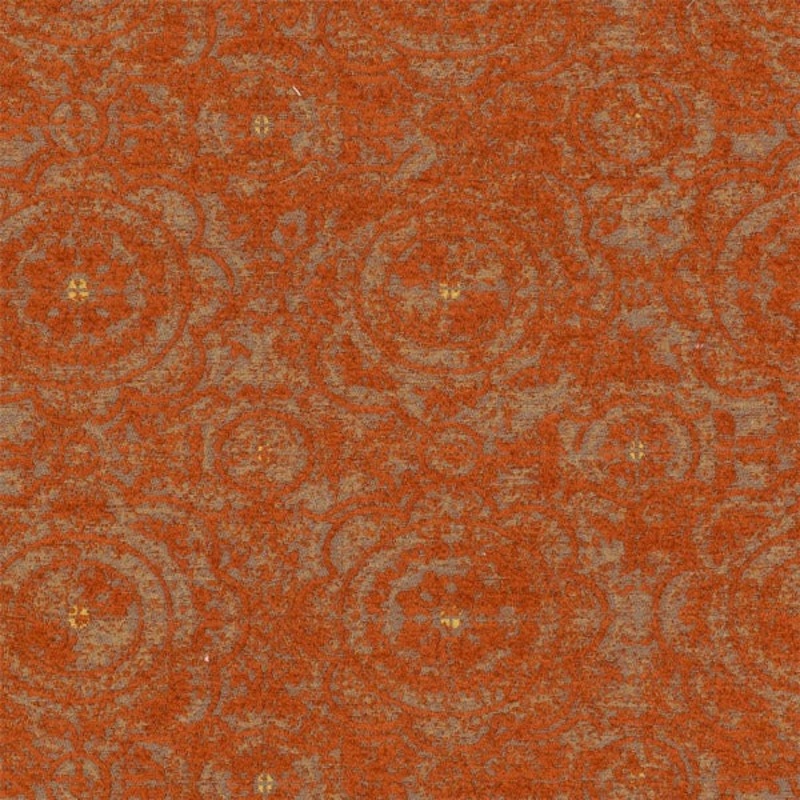 Remnant of Architex Monarchy Orange Upholstery Fabric Order Product 1