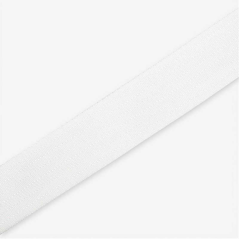 Seatbelt Webbing White 50mm Per Meter