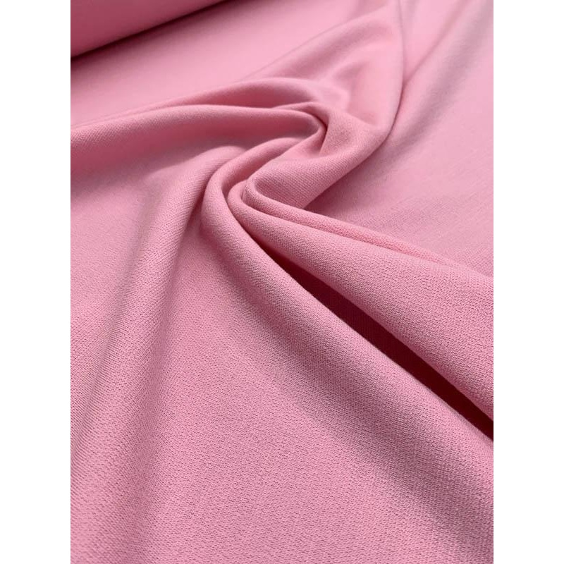 Italian Quality Wool Knit – Soft Pink Fabric by the Yard