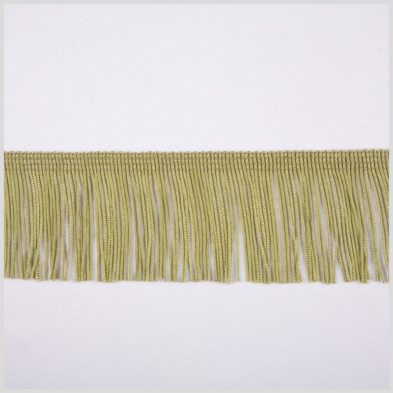 Sage Green Chainette Fringe – 2″