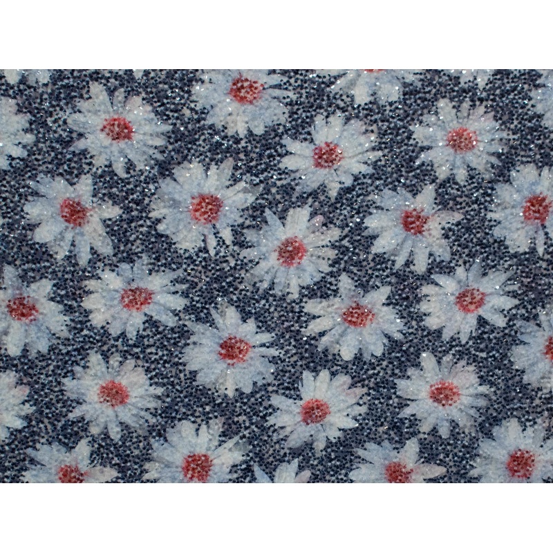 130cm Glamorous Printed Sequins Lace BF561-8 BF561-8