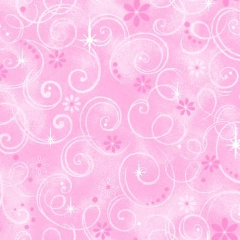 CLEARANCE – 4755-LA pink with scrolls