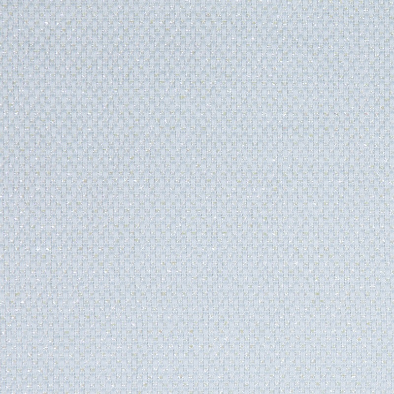 English Baby Blue/Metallic Purple Cotton Blended Woven