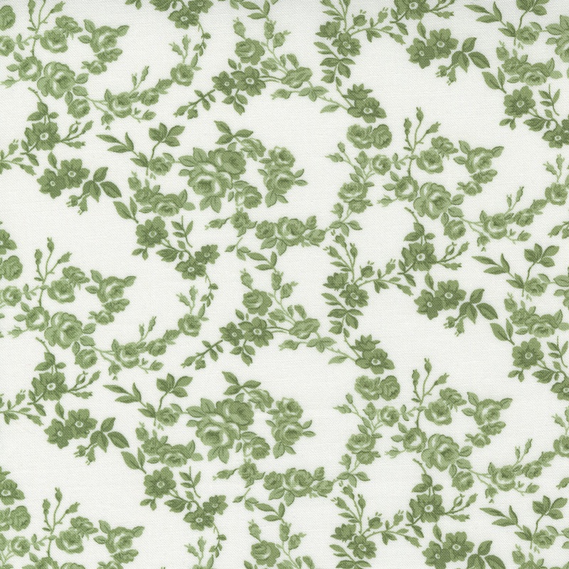 Nantucket Summer / Surfside in Cream & Grass