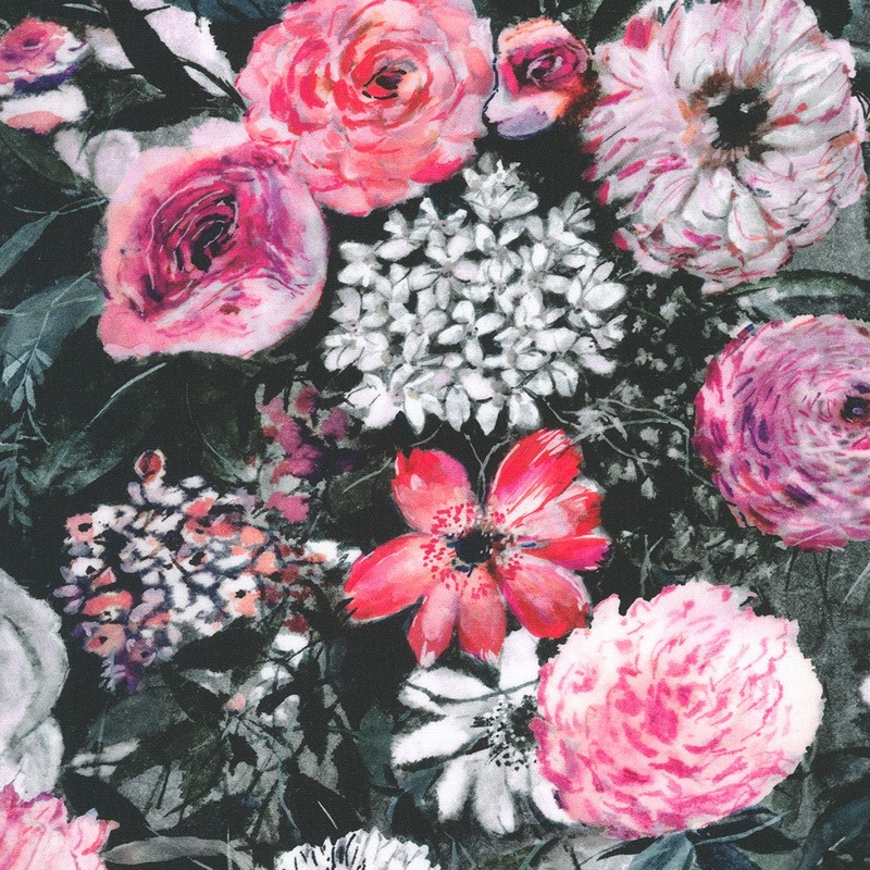 Peony Love / Packed Flowers in Shadow