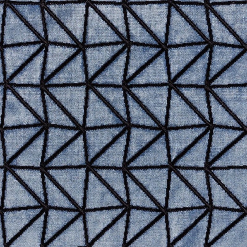 Remnant of Arc-Com Cutting Edge Sapphire Upholstery Fabric Order Product 1