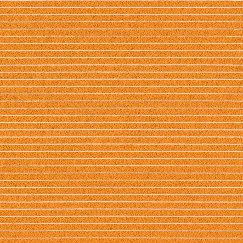 Remnant of Arc-Com Mason Stripe Tangerine Orange Upholstery Fabric Order Product 1