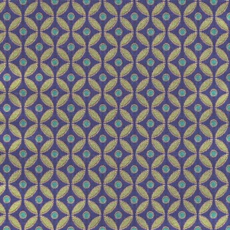 Remnant of Sina Pearson Indian Jewel Sapphire Upholstery Fabric Order Product 1