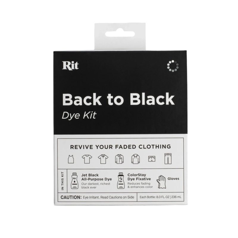 Rit Dye Liquid Kit Back to Black 0885967858570