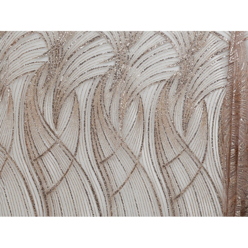 150cm Caviar Sugar Metallic Sequence Tulle BF754-7 BF754-7