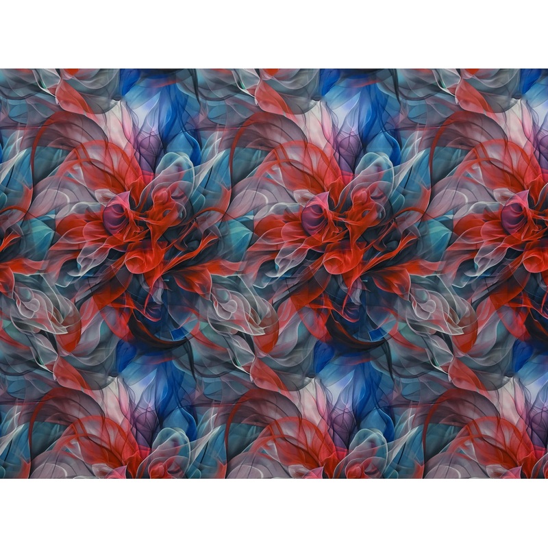 150cm Printed Duchess Satin DR277-318 DR277-318