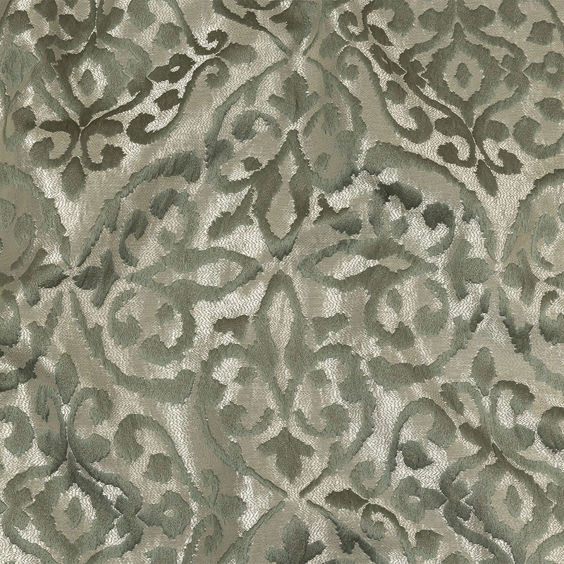 Drapery Jacquard – Sage Damask – British Imported
