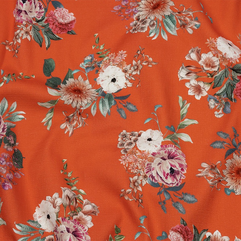 Mood Exclusive Gleeful Garden Stretch Cotton Woven