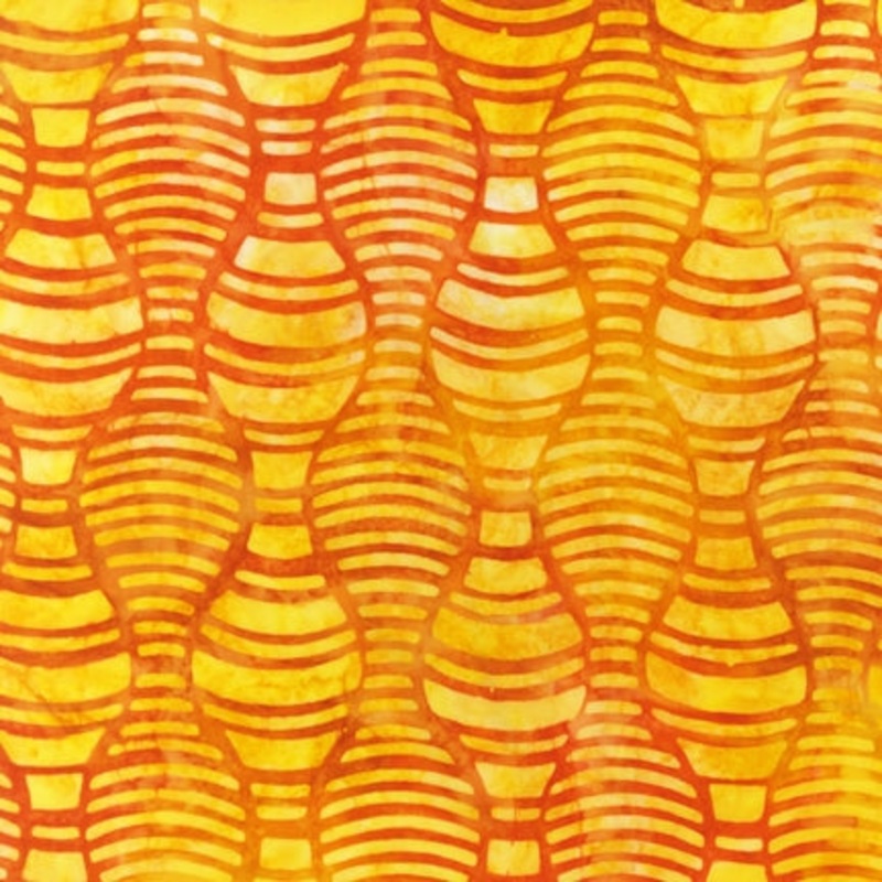 Pop Art Batiks Yellow