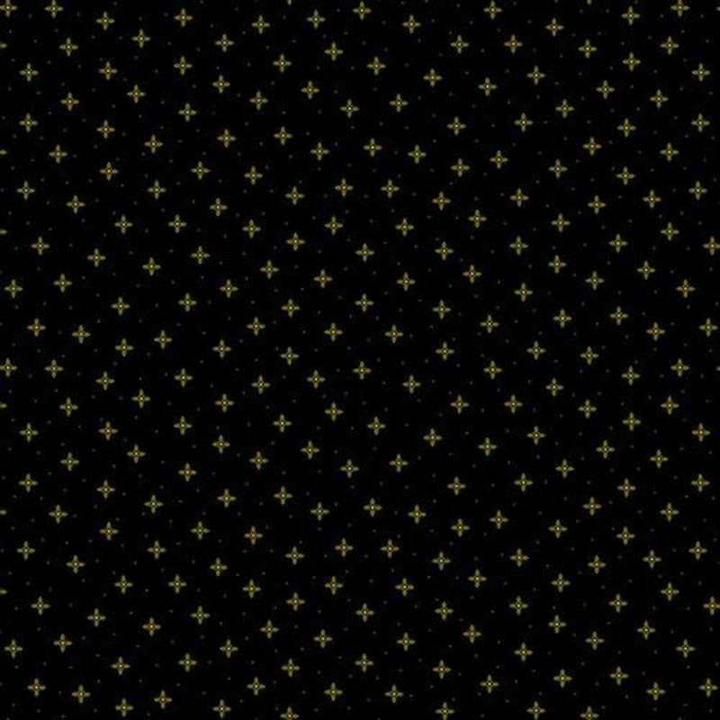 Scrap Basket Favorites  1504-99 – Black Twinkle Star