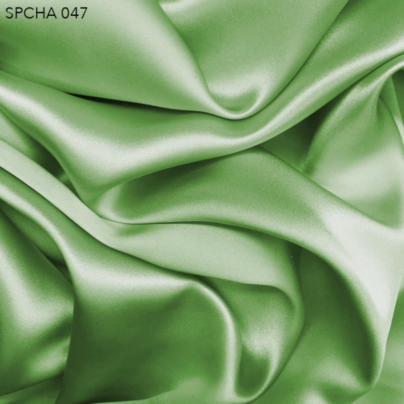 Silk Charmeuse – Patina Green Fabric by the Yard