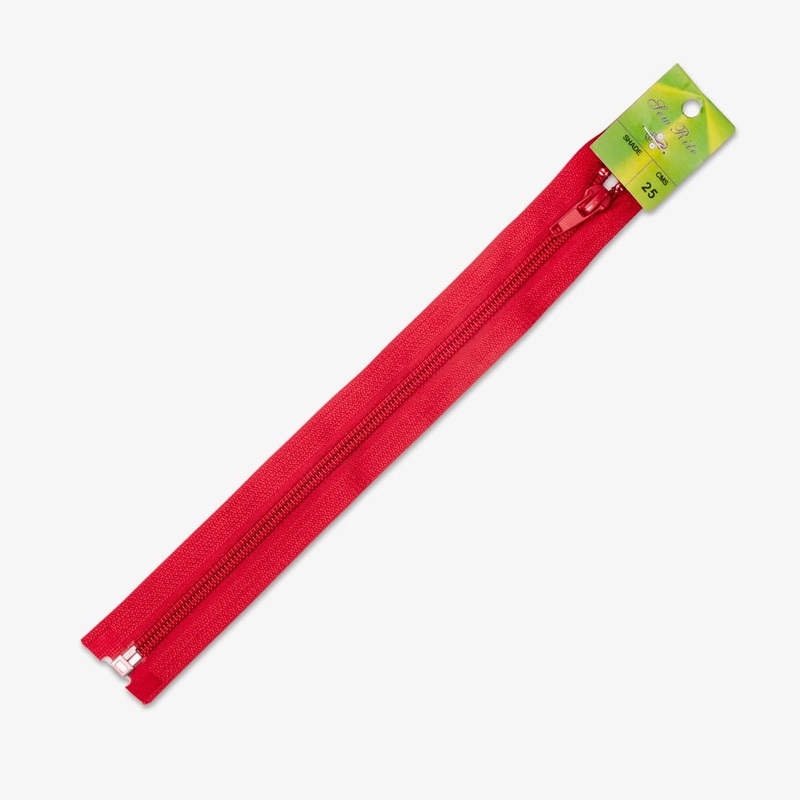Type 5 Jacket Zip Red #519 (25cm – 80cm) 25cm