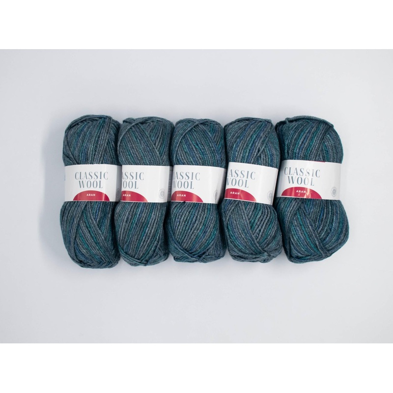 100g 5PC Classic Wool Aran Print Brook 1000000418514