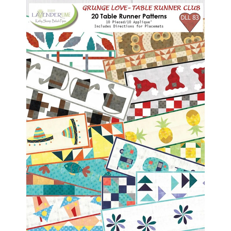 Grunge Love Table Runner Club