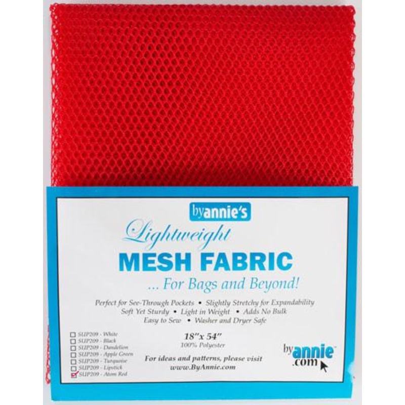 Lightweight Atom Red Mesh